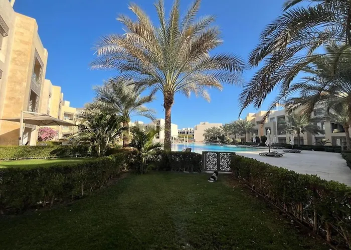 شقة Mangroovy -2br Gf Hacienda House Pool & Access الغردقة